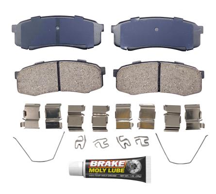Rear Brake Pads 2010-2024 Toyota 4Runner - Sixxa