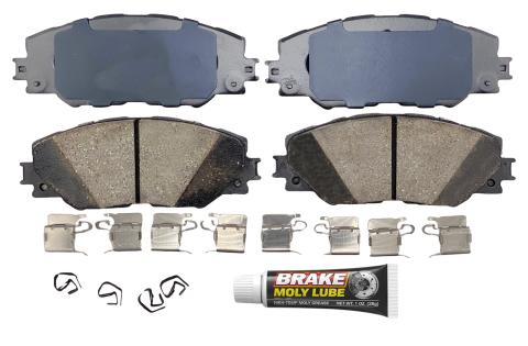 Front Brake Pads 2006-2018 Toyota RAV4, 2016-2020 Toyota Mirai, 2017-2018 Toyota Corolla iM - Sixxa