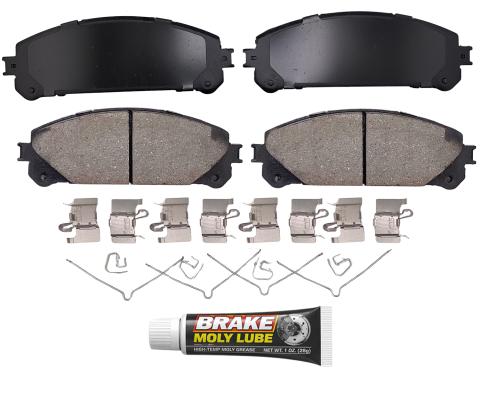 Front Brake Pads 2008-2014 Toyota Highlander - Sixxa