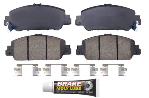 Front Brake Pads 2016-2017 Honda Accord, 2016-2018 Honda HR-V - Sixxa